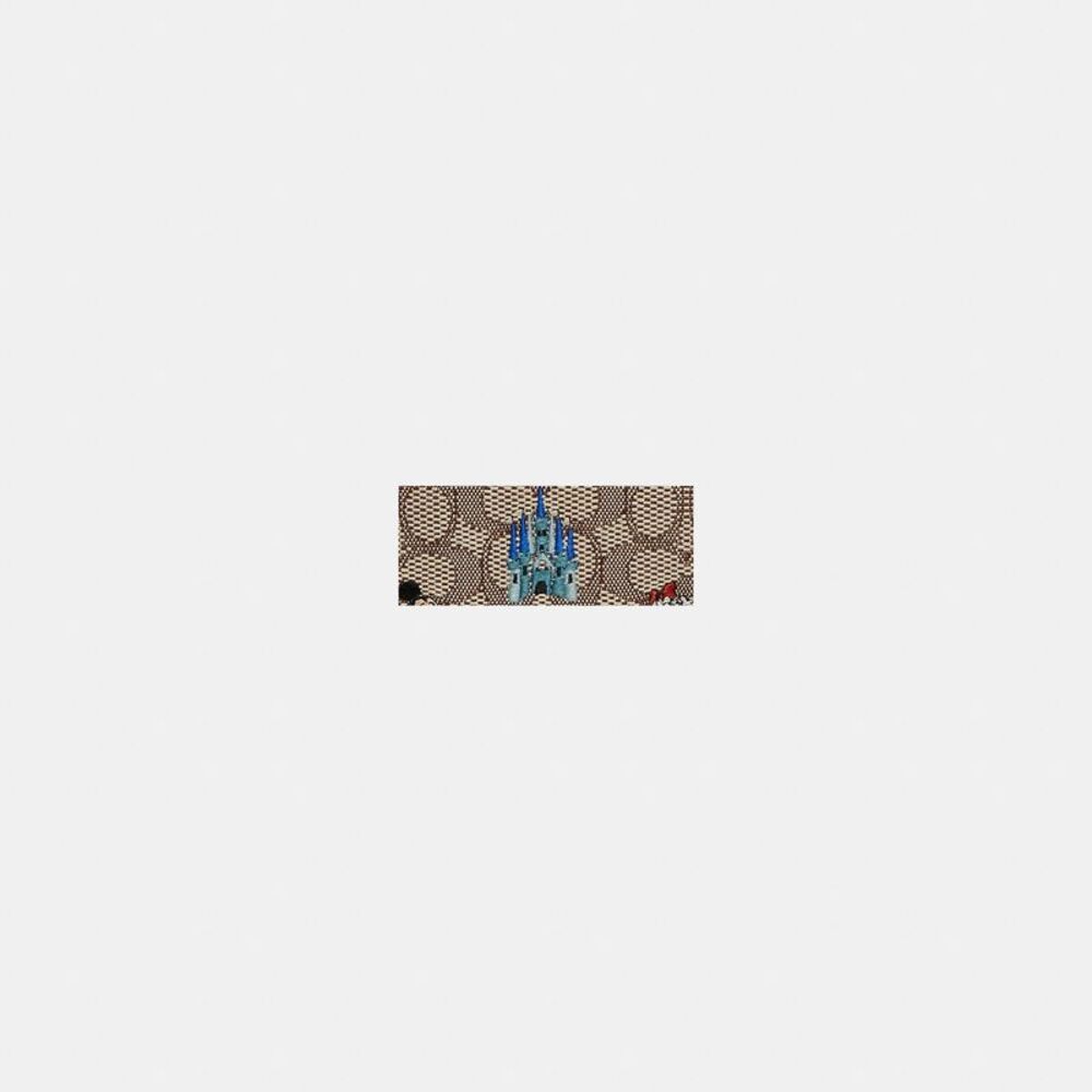 ALMOST PERFECT Coach Disney X Coach League Belt Bag Sig Textile Jacquard Micke - Picture 7 of 7